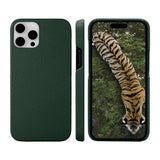 Dbramante1928 iPhone 15 Pro New York 2-i-1 Läder Flipfodral - Grön