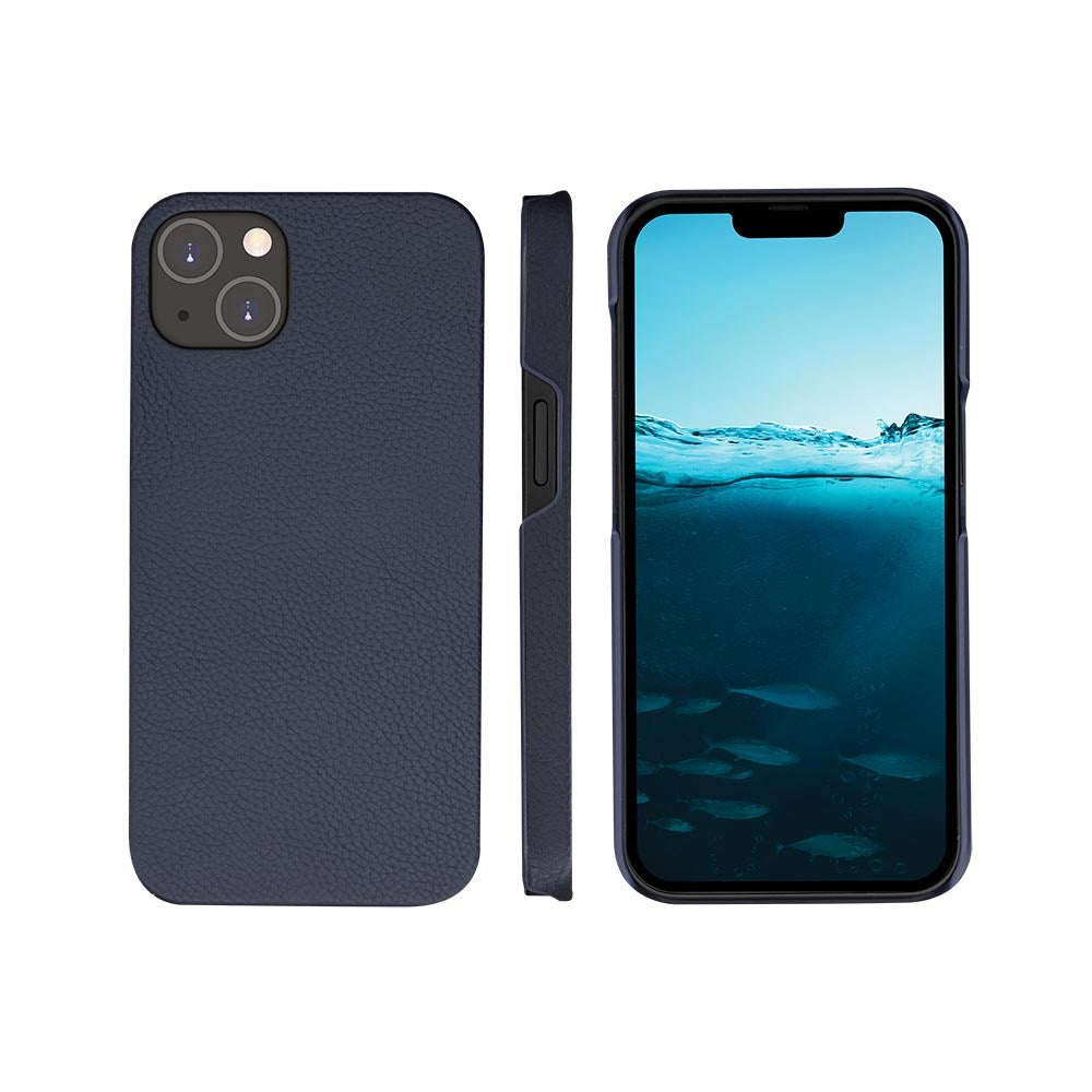 Dbramante1928 iPhone 14 New York 2-i-1 Läder Flipfodral - Blå