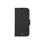 Dbramante1928 iPhone 12/12 Pro New York 2-i-1 Läder Flipfodral - Svart