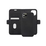 Dbramante1928 iPhone 12/12 Pro New York 2-i-1 Läder Flipfodral - Svart