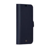 iPhone 14 Pro Max dbramante1928 New York 2-i-1 Äkta Läder Flip Fodral - Pacific Blue