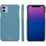 Dbramante1928 iPhone 11 New York 2-i-1 Läder Flipfodral - Blå