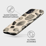 iPhone 12 / 12 Pro Burga Tough Fashion Skal - Shell Mosaic