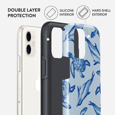 iPhone 11 Burga Tough Fashion Skal - Aquatic Dance