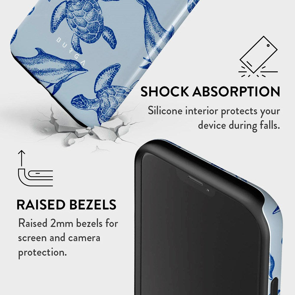 iPhone 12 / 12 Pro Burga Tough Fashion Skal - MagSafe Kompatibel - Aquatic Dance