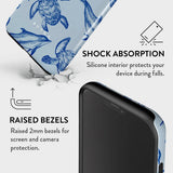 iPhone 12 / 12 Pro Burga Tough Fashion Skal - MagSafe Kompatibel - Aquatic Dance