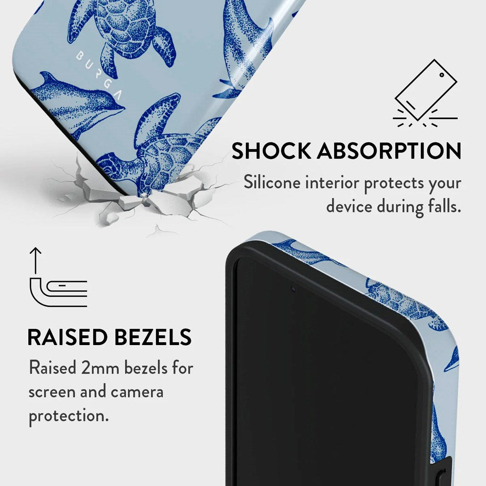 iPhone 13 Burga Tough Fashion Skal - MagSafe Kompatibel - Aquatic Dance