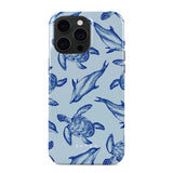 iPhone 15 Pro Burga Tough Fashion Skal - Aquatic Dance