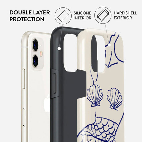 iPhone 11 Burga Tough Fashion Skal - Marine Muse