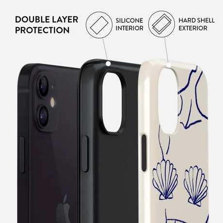 iPhone 12 / 12 Pro Burga Tough Fashion Skal - Marine Muse