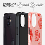 iPhone 12 / 12 Pro Burga Tough Fashion Skal - Coastal Treasure