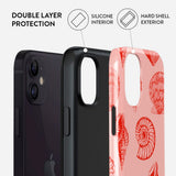 iPhone 12 / 12 Pro Burga Tough Fashion Skal - MagSafe Kompatibel - Coastal Treasure