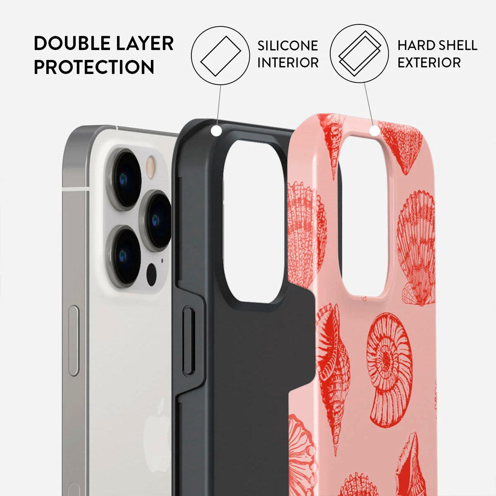 iPhone 13 Pro Burga Tough Fashion Skal - MagSafe Kompatibel - Coastal Treasure