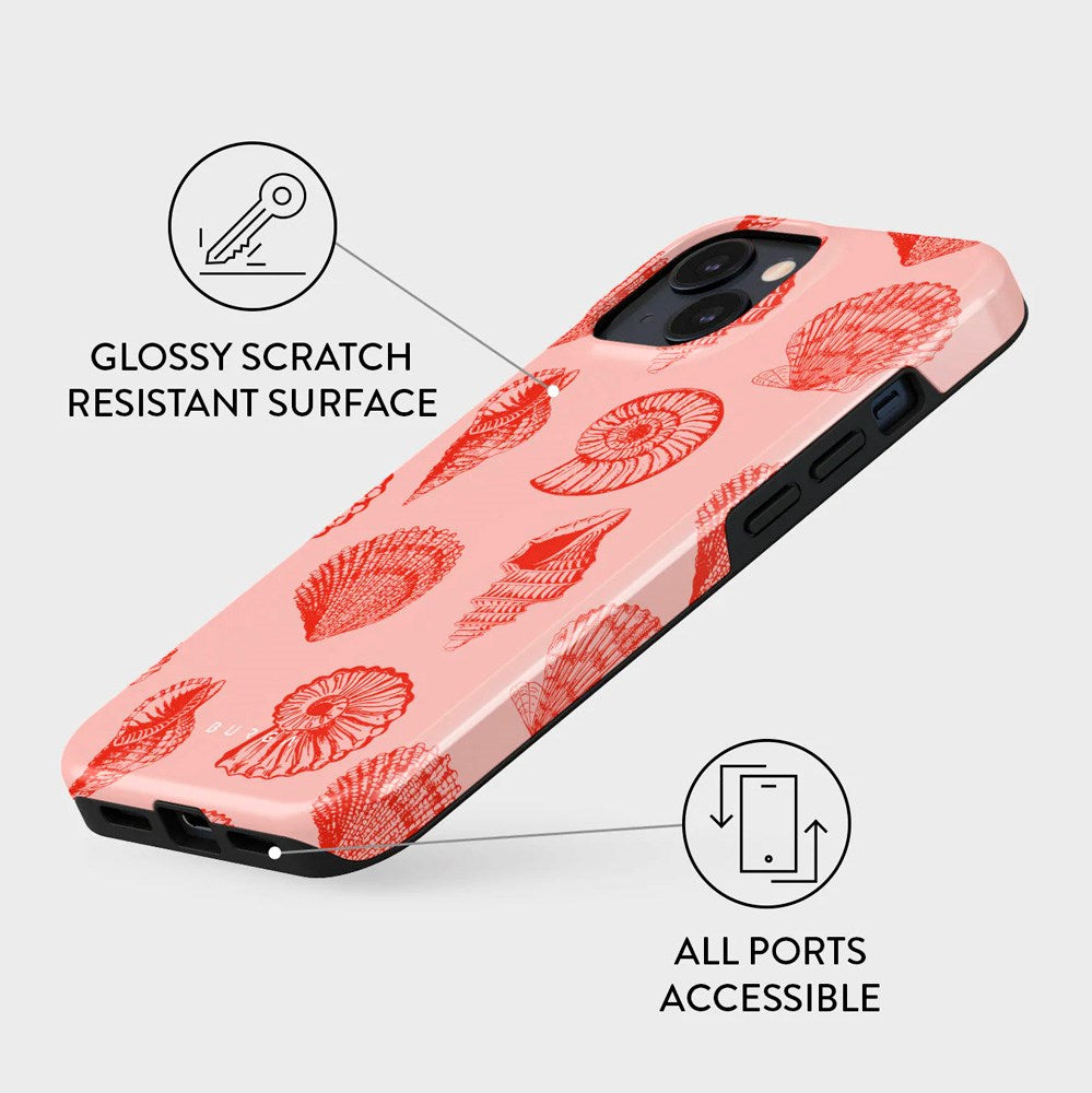 iPhone 14 Burga Tough Fashion Skal - Coastal Treasure