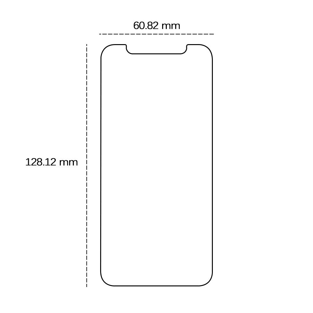 iPhone 13 Mini TFO Skärmskydd - Genomskinlig
