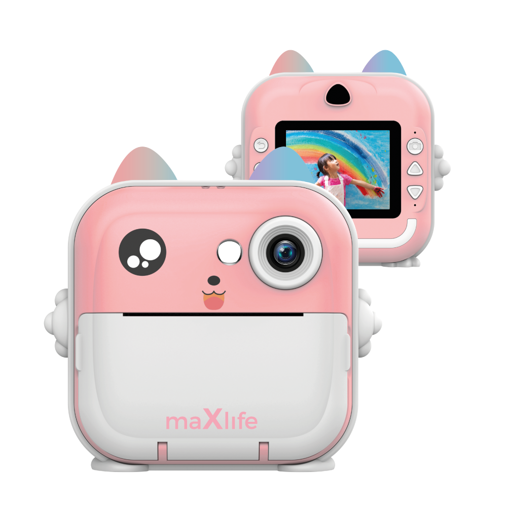 MaxLife MXRC-100 Barn - Digital Instant Camera - Rosa