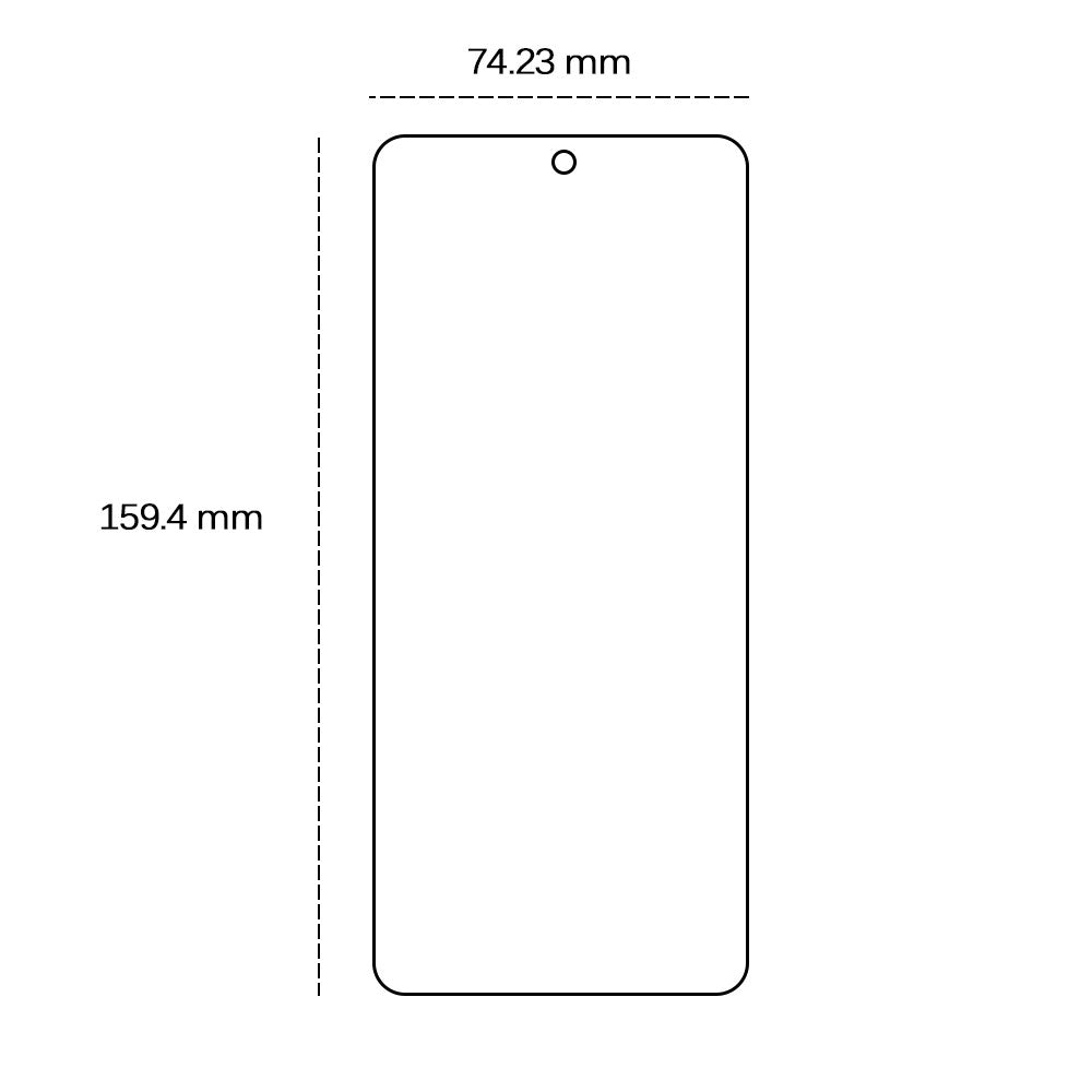 Samsung Galaxy S25 Ultra TFO Skärmskydd - Genomskinlig