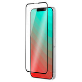 iPhone 13 / 13 Pro QDOS OptiGuard Curved Glass Skärmskydd - Skalvänlgit - Svart