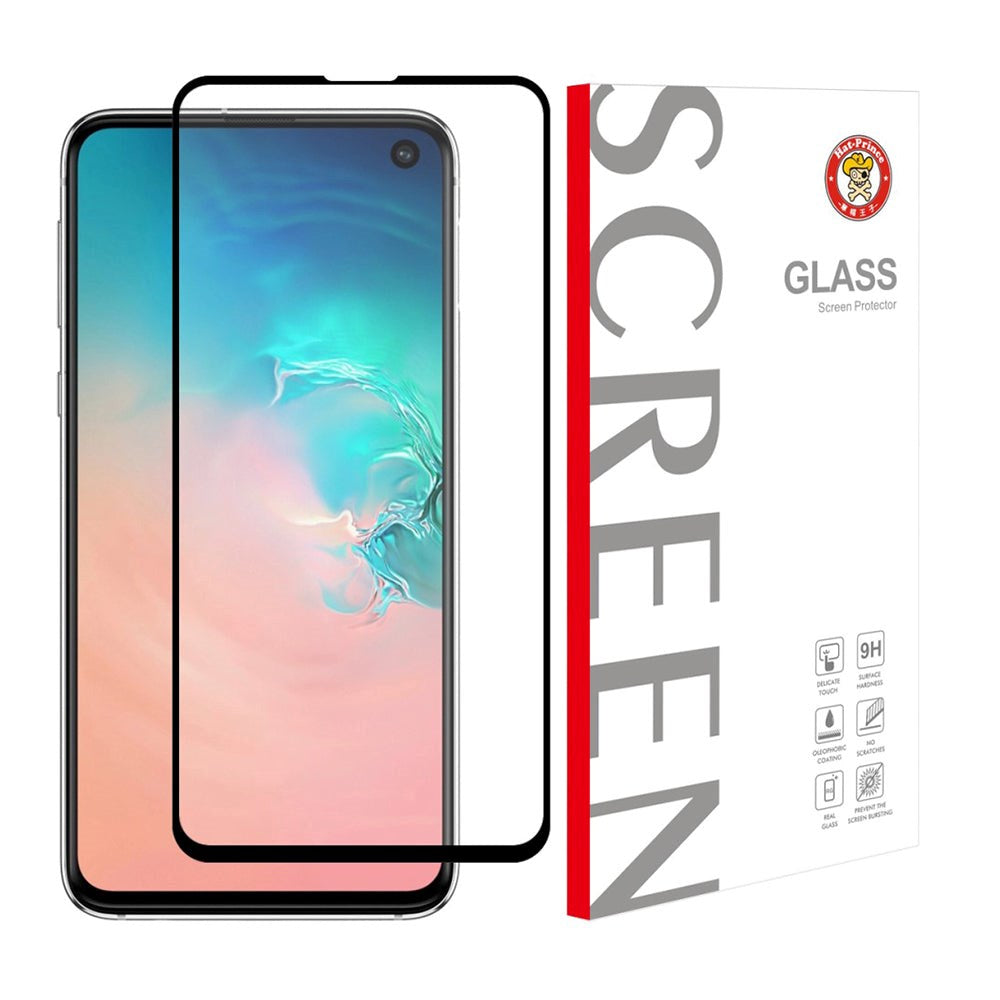 Samsung Galaxy S10e Hat -Prince Screen Protector - Full Fit - Black