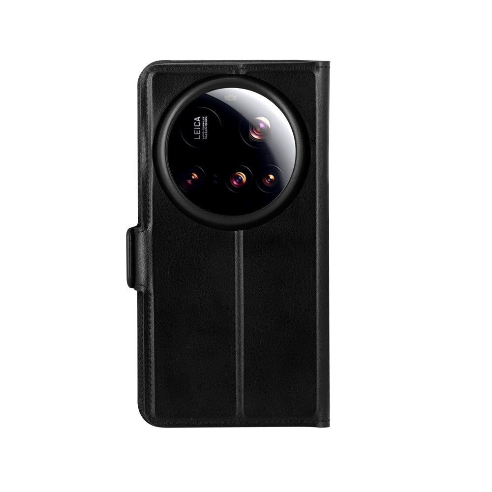 Xiaomi 15 Ultra dbramante1928 Oslo Pro Slim Återvunnen Plast Fodral med Korthållare - Svart