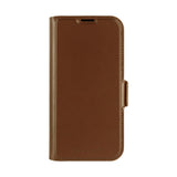 iPhone 17e / 16e dbramante1928 Oslo Pro Slim Återvunnen Plast Fodral med Korthållare - Dark Tan
