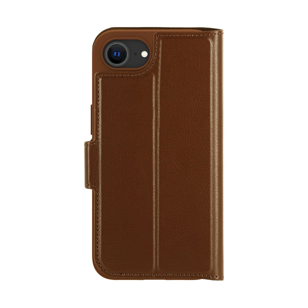 iPhone 17e / 16e dbramante1928 Oslo Pro Slim Återvunnen Plast Fodral med Korthållare - Dark Tan