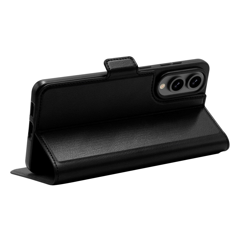 Samsung Galaxy S25 Edge dbramante1928 Oslo Pro Slim Återvunnen Plast Fodral med Korthållare - Svart