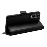 Samsung Galaxy S25 Edge dbramante1928 Oslo Pro Slim Återvunnen Plast Fodral med Korthållare - Svart