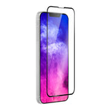 iPhone 13 Pro Max QDOS OptiGuard Curved Glass Skärmskydd - Skalvänlgit - Svart