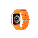 Apple Watch (38/40/SE/41/42mm) Epico Ocean Silikon Armband - Orange