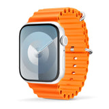 Apple Watch (38/40/SE/41/42mm) Epico Ocean Silikon Armband - Orange