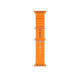 Apple Watch (38/40/SE/41/42mm) Epico Ocean Silikon Armband - Orange