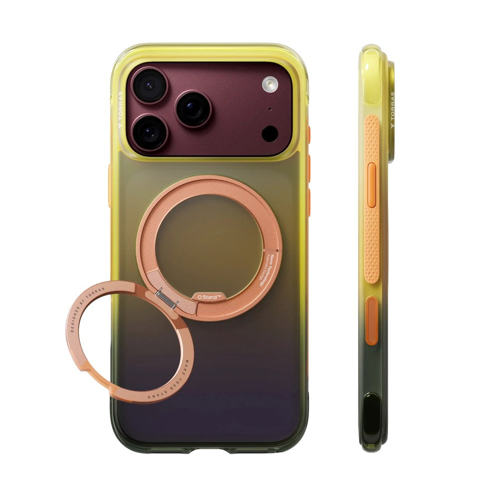 iPhone 18 Pro Max / 17 Pro Max TORRAS O3 Air Gradient Skal - MagSafe Kompatibel - Arizona Glow