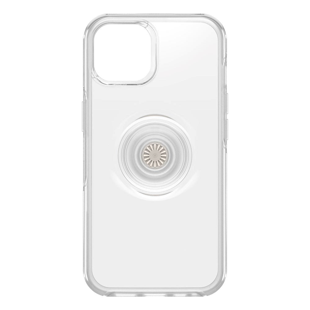 OTTERBOX + POPSOCKETS Symmetry Series iPhone 14 / 13 Hantverkare Skal med Inbyggt PopGrip - Genomskinligt