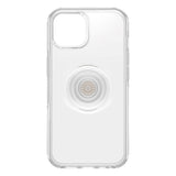 OTTERBOX + POPSOCKETS Symmetry Series iPhone 14 / 13 Hantverkare Skal med Inbyggt PopGrip - Genomskinligt