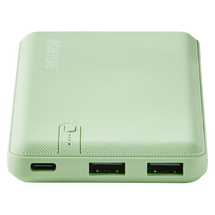 GreyLime Ocean 12W 10.000 mAh - PowerBank 2x USB-A - Grön