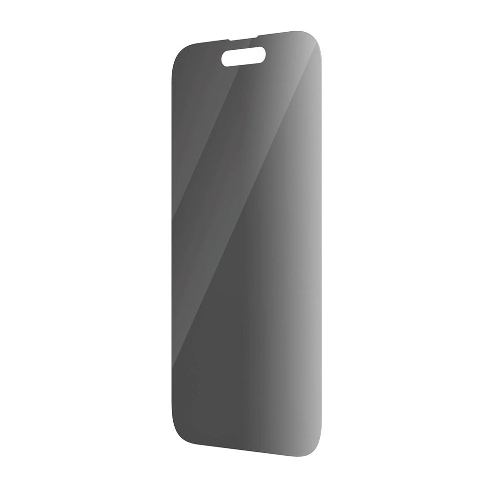 iPhone 14 Pro PanzerGlass Classic Fit Skärmskydd - Antibakteriellt - Privacy Filter - Platinum Strength - Transparent