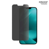 iPhone 14 Plus/13 Pro Max PanzerGlass Classic Fit Skärmskydd - Antibakteriellt - Platinum Strength - Privacy Filter - Transparent