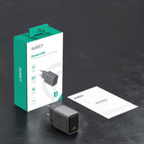 Aukey 45W PD Väggladdare med 1 x USB-C - Grå