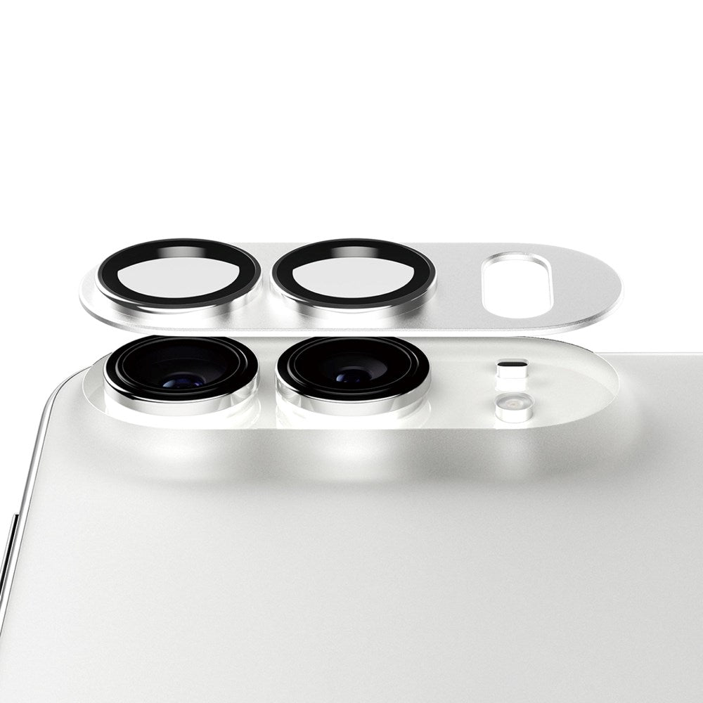 iPhone Duo PanzerGlass FENDER Kameralinsskydd - Silver