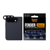 iPhone Duo PanzerGlass FENDER Kameralinsskydd - Svart