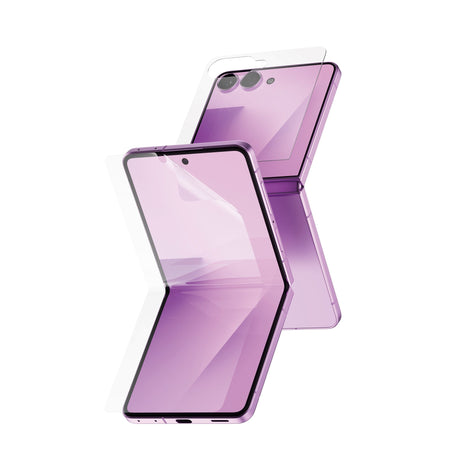 Samsung Galaxy Z Flip8 PanzerGlass® Skärmskydd & Skärmskydd (Full Protection) - Transparent