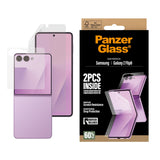Samsung Galaxy Z Flip8 PanzerGlass® Skärmskydd & Skärmskydd - Transparent