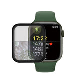 Apple Watch 7/8 (41mm) PanzerGlass Skärmskydd Härdat Glas - Svart kant