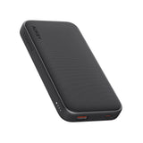Aukey Sprint 10 000mAh Powerbank med 15W & 1 x USB-C & 1 x USB-A - Mörkgrå