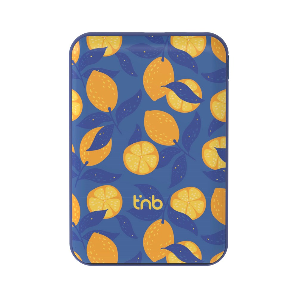 T'NB PowerBank 5000 mAh - MagSafe Kompatibel - Lemon