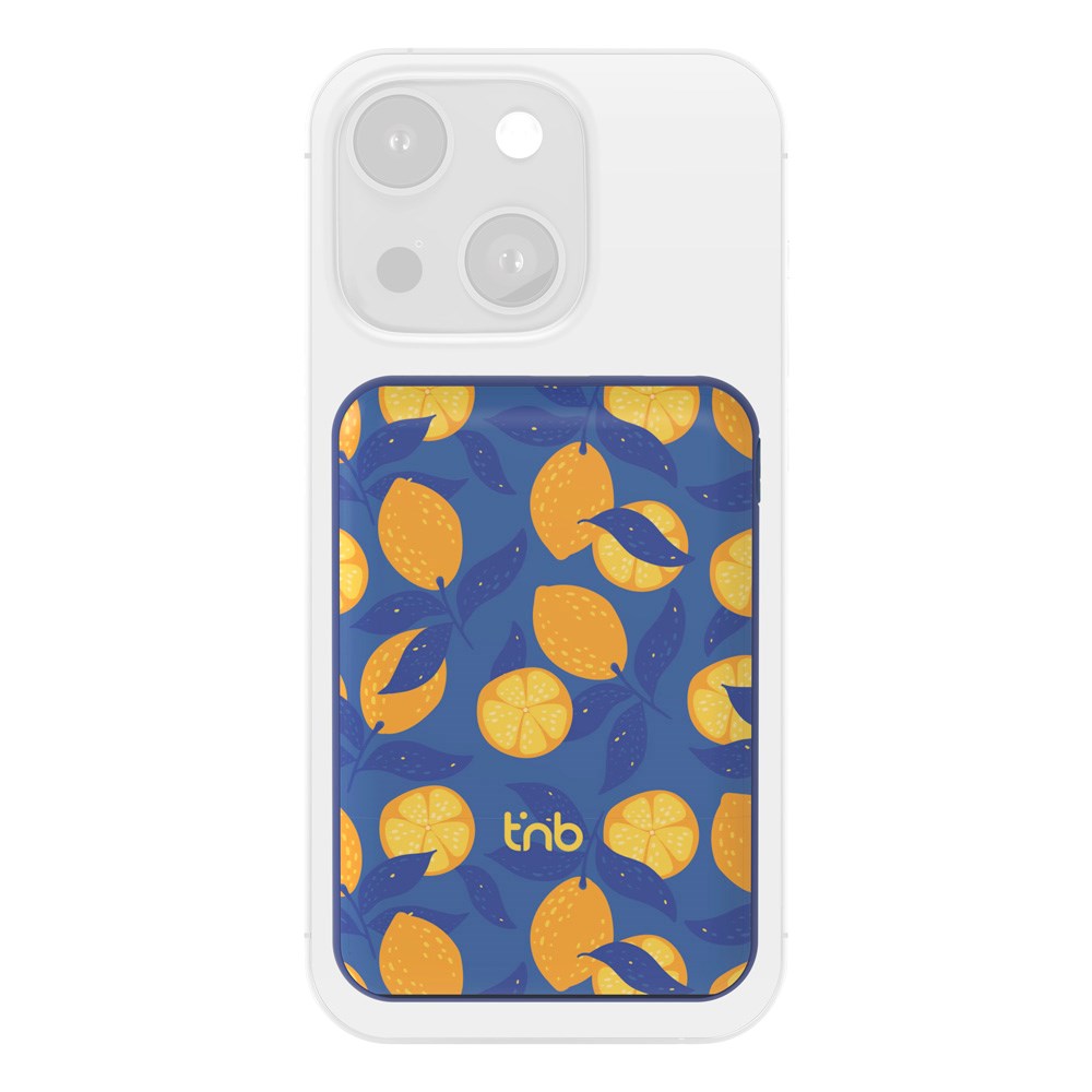 T'NB PowerBank 5000 mAh - MagSafe Kompatibel - Lemon