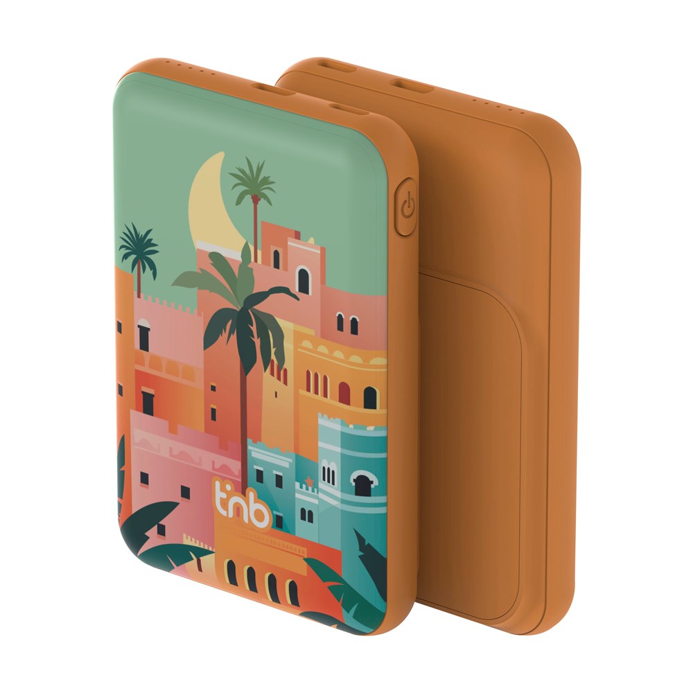 T'NB PowerBank 5000 mAh - MagSafe Kompatibel - Marrakech
