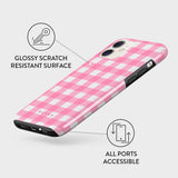 iPhone 11 Burga Tough Fashion Skal - Think Pink