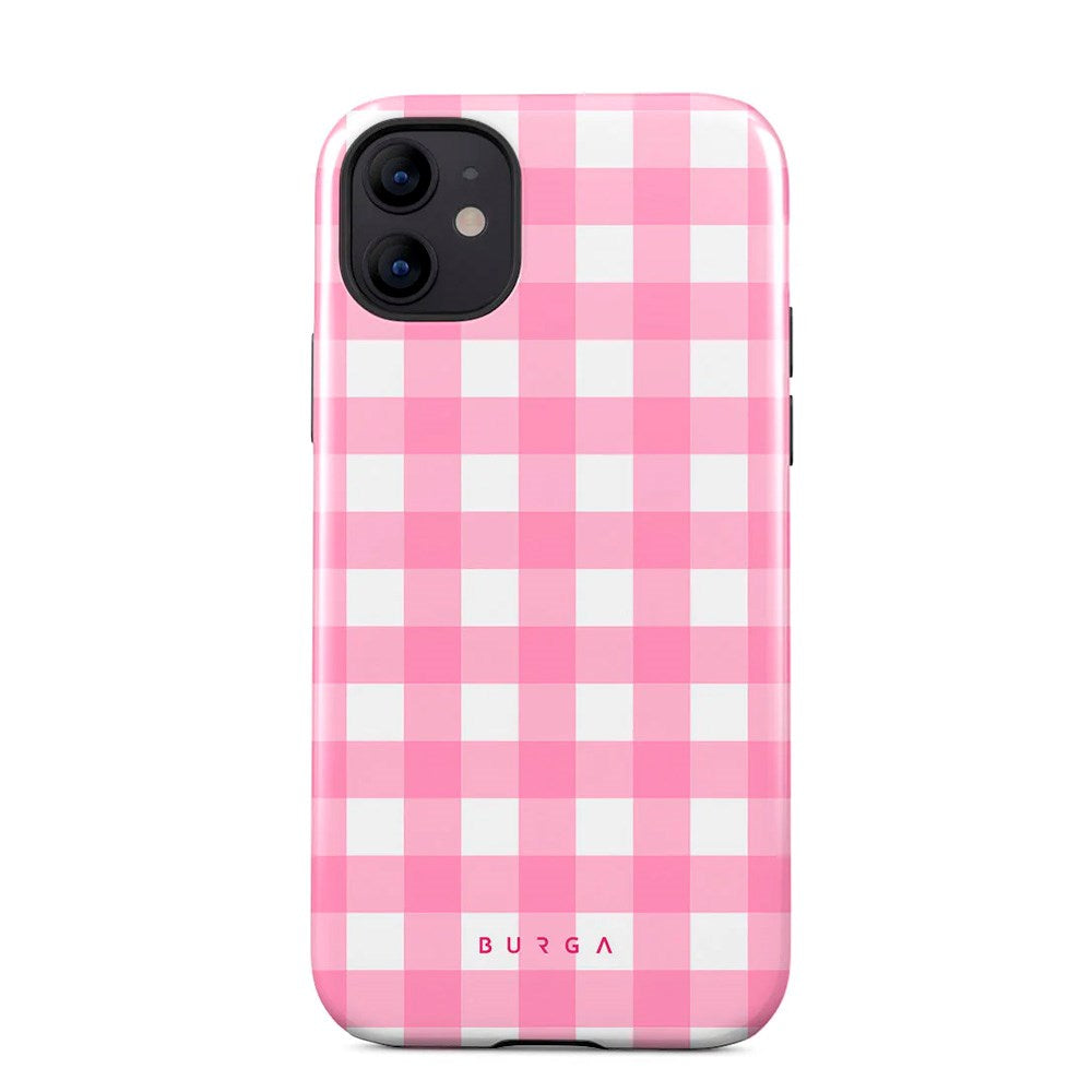 iPhone 12 / 12 Pro Burga Tough Fashion Skal - Think Pink